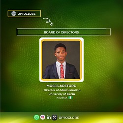 MOSES ADETORO- DIRECTOR OF ADMINISTRATION