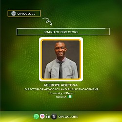 ADETONA ADEBOYE- DIRECTOR OF PUBLIC ADVOCACY AND ENGAGEMENT